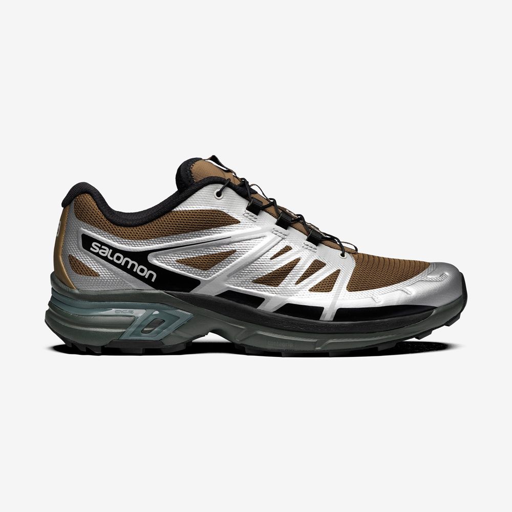 Salomon XT-WINGS 2 Zapatillas Hombre - Plateadas - Colombia (82497-AYBZ)